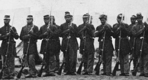 Black troops