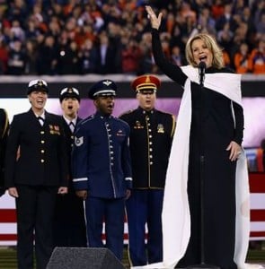 Renee Fleming singing the National Anthem