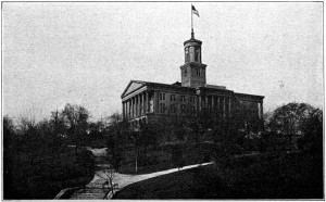 Old Glory atop Nashville's Capitol