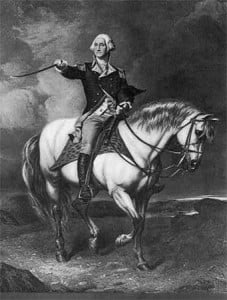 Washington on horseback