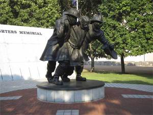 New York State Fallen Firefighters Memorial in Albany.