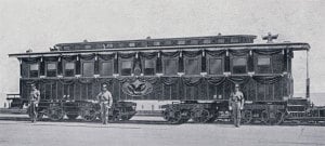 Lincoln's funeral car (Library of Congress)