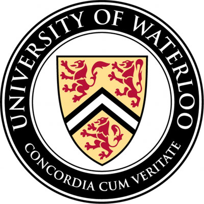 Seal of University of Waterloo with its motto, 'In harmony with truth