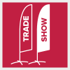 Trade show flags