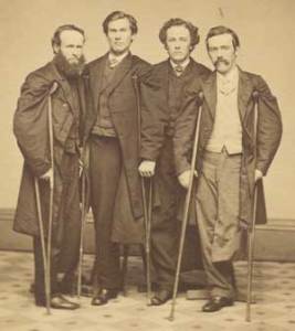 Disabled Civil War veterans. (National Library of Medicine)