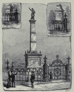 Firemen's Monument at Greenwood Cemetery (New York Public Library)