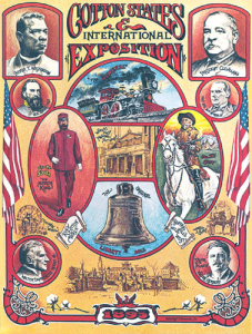 American flags decorate the Cotton States brochure.