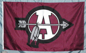 School Logo Flag