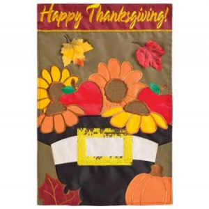 Pilgrim's Harvest Thanksgiving Flag from Gettysburg Flag Works