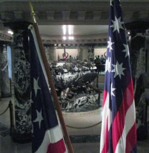 Flags guard John Paul Jones crypt