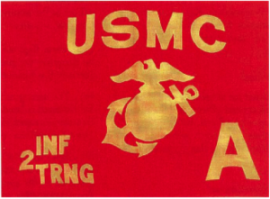 Example of a company guidon from the Marine Corps Flag Manual.