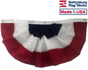 Patriotic Pleated Fans