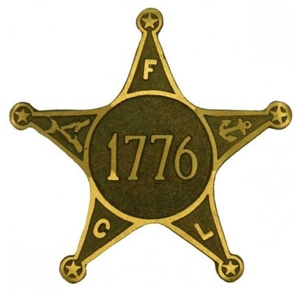 War of 1776 Grave Marker with FCL