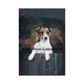 Jack Russell House Banner (Painting)