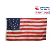 35 Star Oval Flag - 3x5'