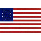 35 Star Oval Flag (1863 Gold Stars) - 3x5'