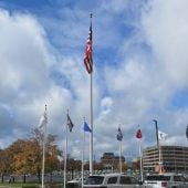 30' External Revolving (ESR) Aluminum Flagpole - Choose Options