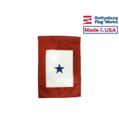 Service Star - 1 Blue Star Garden Flag