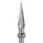 Flat Spear Plastic Finial