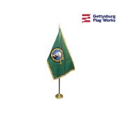 Washington Indoor Flag Set-3x5