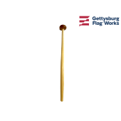 Premium Pine Boat Flagpole - Choose Options