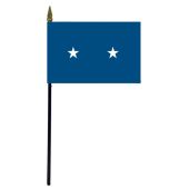 Air Force Major General Stick Flag - 4x6"