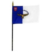 Azores Stick Flag - 4x6"