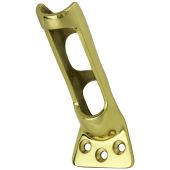 Gleaming Brass Flagpole Bracket