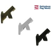 Cast Iron Flagpole Bracket - Choose Color