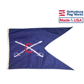 Cavalry HQ Guidon Flag (1863) - 3x5'