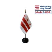 District Of Columbia (Washington D.C.) Stick Flag