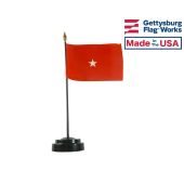 Marine Corps Brigadier General Stick Flag - 4x6"