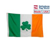 Irish Shamrock Flag