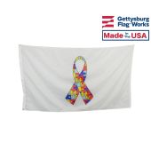 Autism Ribbon Flag