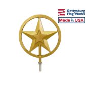 Texas Star In-Ground Flag Pole Finial