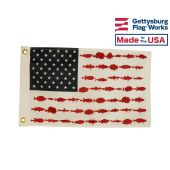 American Fisherman Boat Flag-12x18"