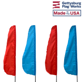 Blank Nylon Feather Flags - Choose Options