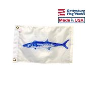 King Mackerel Fish Flag - Sport Fishing Boat Flag