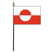 Greenland Stick Flag - 4x6"