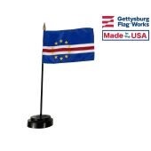 Cape Verde Stick Flag - 4x6"