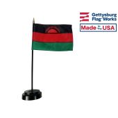 Malawi 2012 Stick Flag - 4x6"