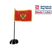 Montenegro Stick Flag - 4x6"