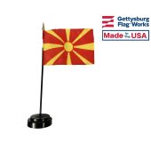 Macedonia Stick Flag - 4x6"