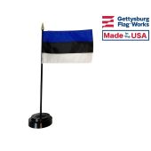 Estonia Stick Flag - 4x6"