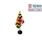 Maryland State Stick Flag - 4x6"