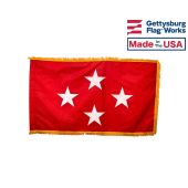 Marine Corps General (4 Star) - USMC Officer Indoor Flag - Choose Options