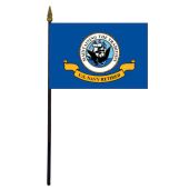 Navy Retired Stick Flag - 4x6"