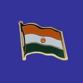 Niger Lapel Pin (Single Waving Flag)