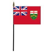 Ontario Stick Flag - 4x6"