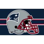 New England Patriots Flag (Big Helmet)